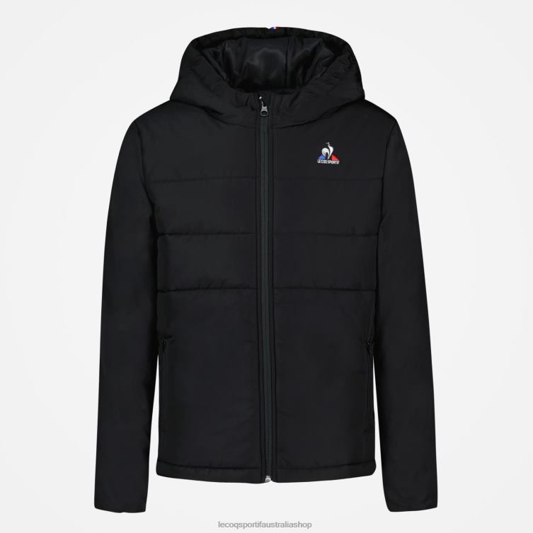 Clothing HVDBF658 Children Le Coq Sportif Jacket Black