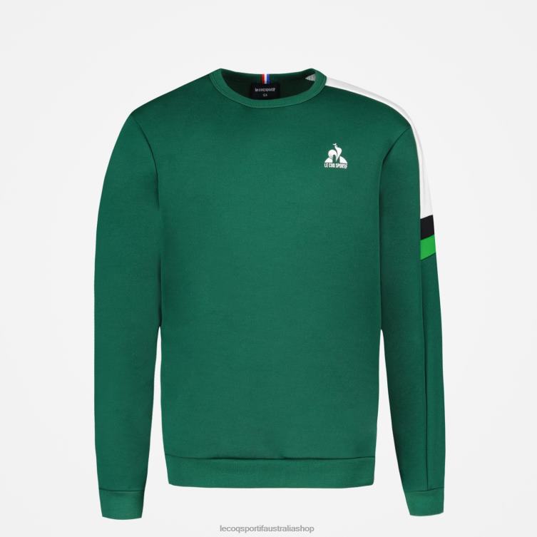 Clothing HVDBF392 Children Le Coq Sportif Sweatshirt Green