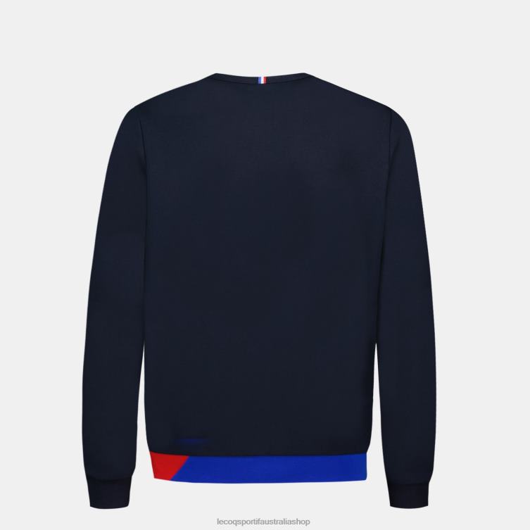 Clothing HVDBF394 Children Le Coq Sportif Sweatshirt Blue