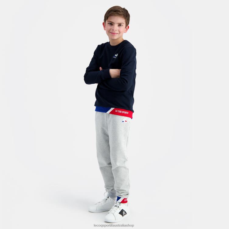 Clothing HVDBF394 Children Le Coq Sportif Sweatshirt Blue