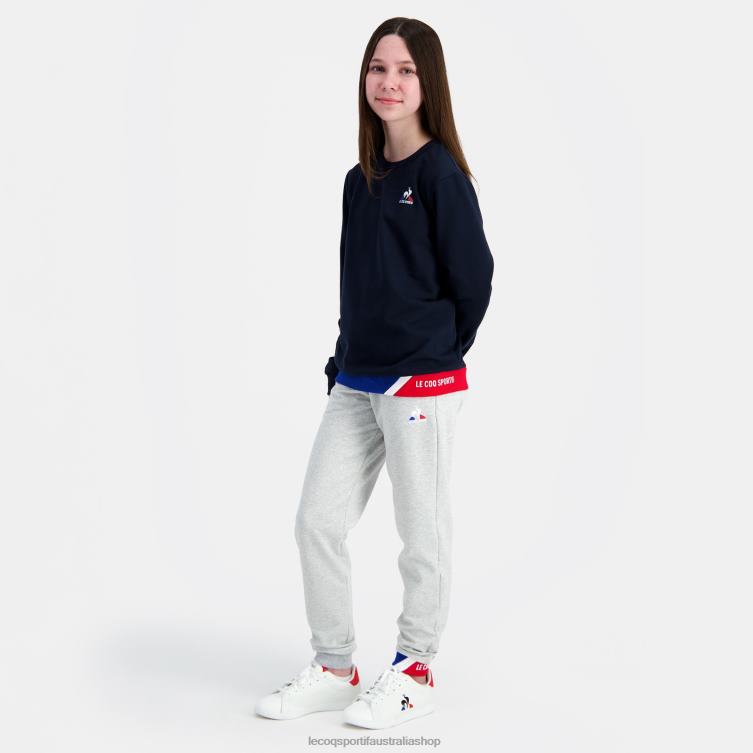 Clothing HVDBF394 Children Le Coq Sportif Sweatshirt Blue