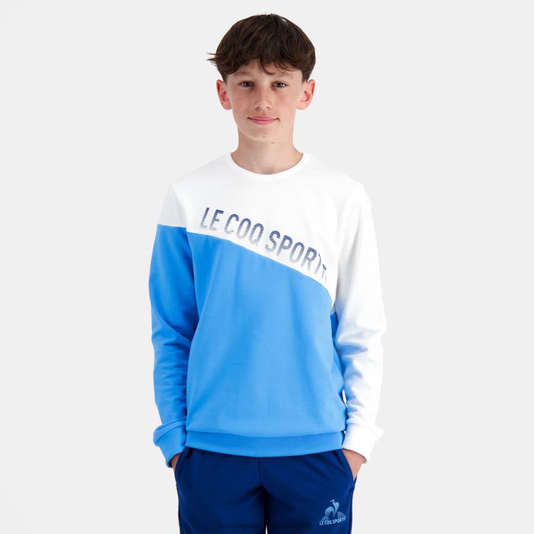 Clothing HVDBF396 Children Le Coq Sportif Sweatshirt Blue