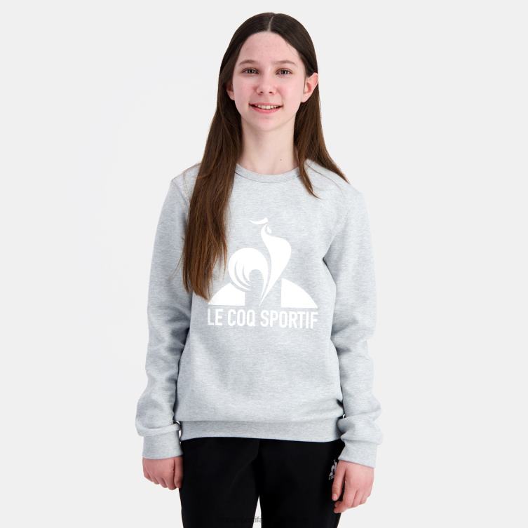 Clothing HVDBF397 Children Le Coq Sportif Sweatshirt Grey