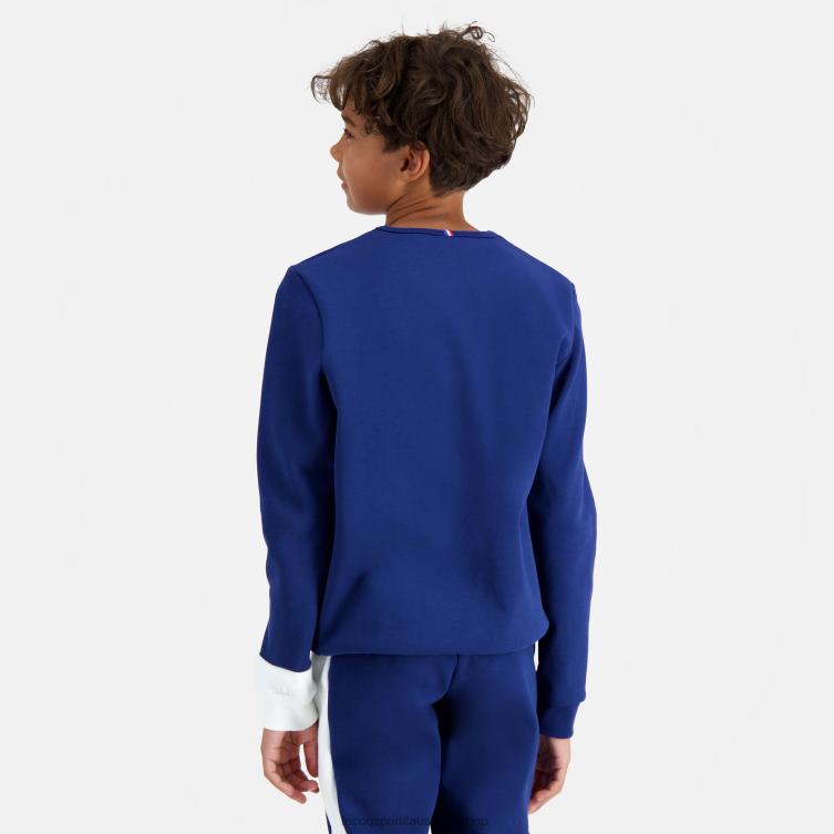 Clothing HVDBF648 Children Le Coq Sportif Sweatshirt Blue