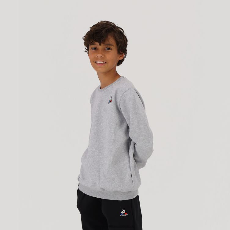 Clothing HVDBF660 Children Le Coq Sportif Sweatshirt Grey