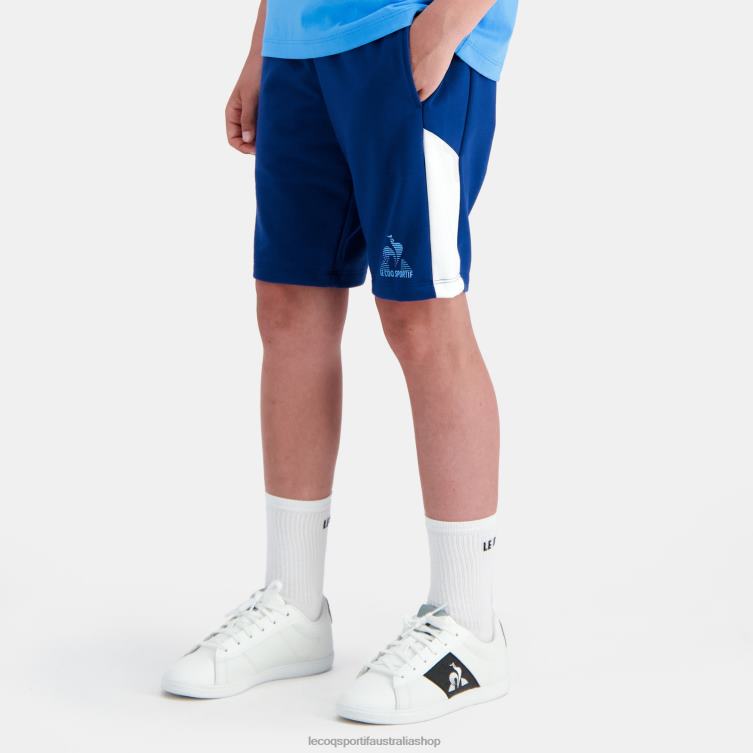 Clothing HVDBF401 Children Le Coq Sportif Shorts Blue