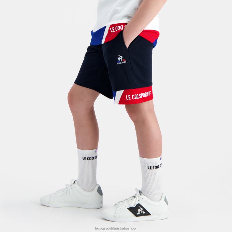 Clothing HVDBF407 Children Le Coq Sportif Shorts Blue