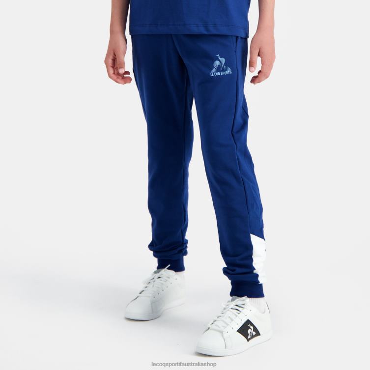 Clothing HVDBF412 Children Le Coq Sportif Trousers Blue