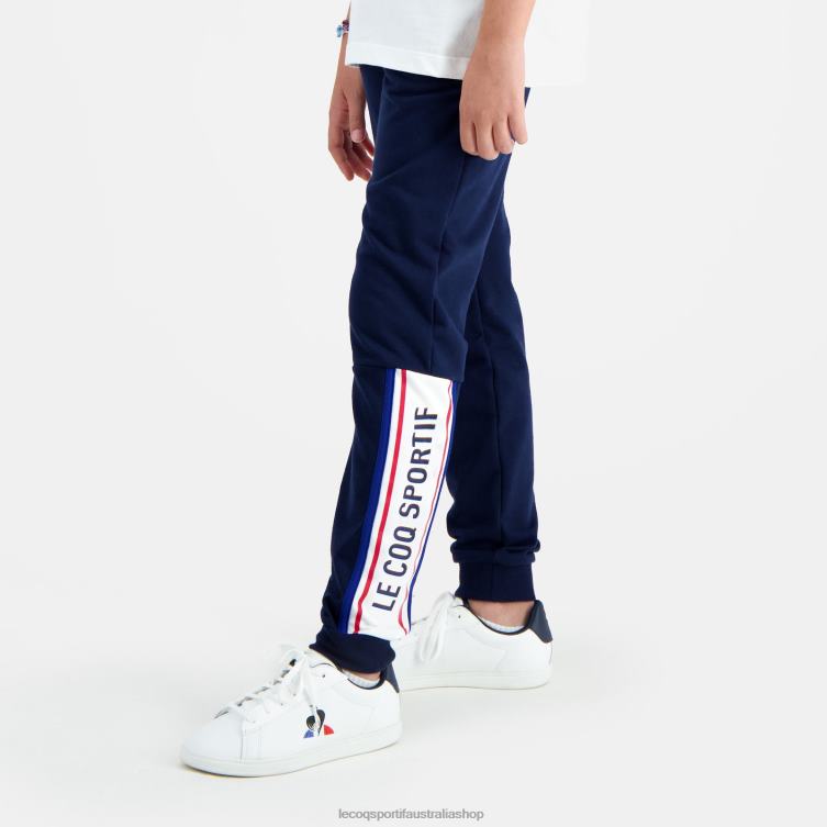 Clothing HVDBF652 Children Le Coq Sportif Trousers Blue