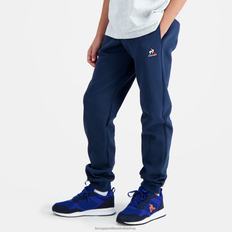 Clothing HVDBF666 Children Le Coq Sportif Trousers Blue