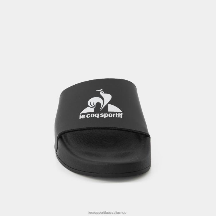 Shoes HVDBF426 Children Le Coq Sportif Slides Made In France Black