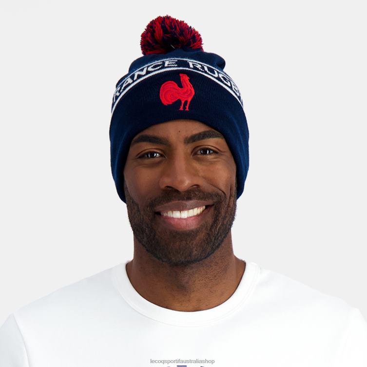 Accessories HVDBF304 Men Le Coq Sportif Beanie Blue
