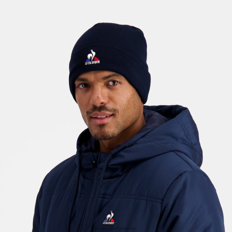 Accessories HVDBF306 Men Le Coq Sportif Beanie Blue