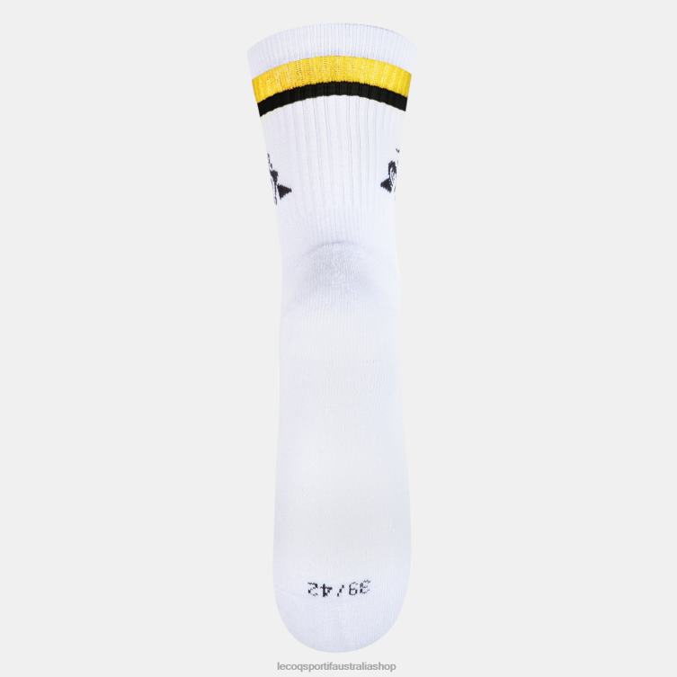 Accessories HVDBF289 Men Le Coq Sportif Football Socks White