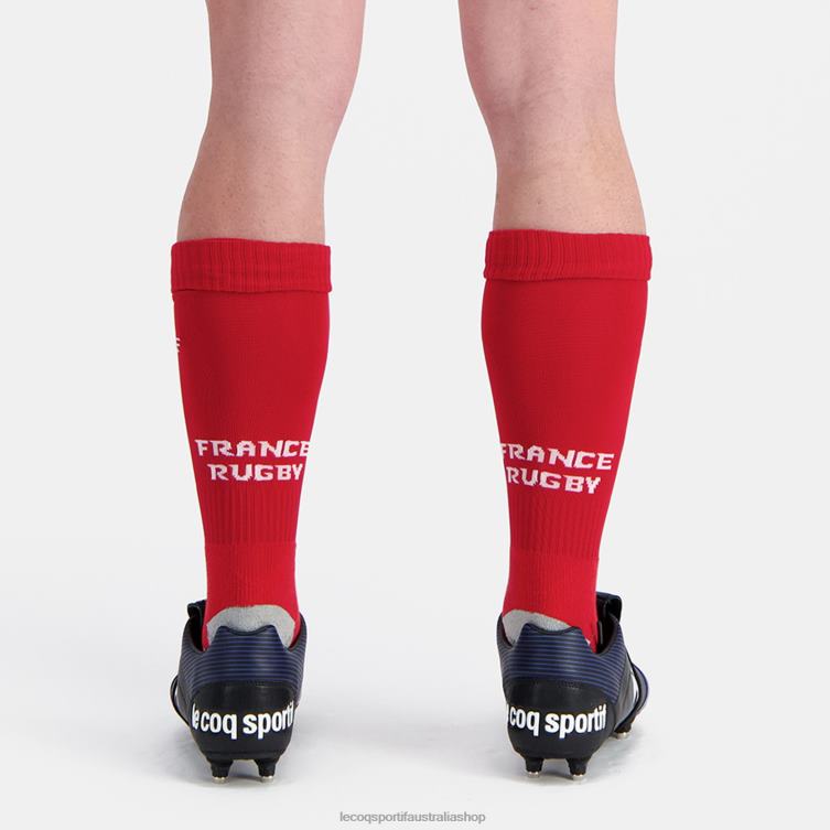 Accessories HVDBF290 Men Le Coq Sportif Replica Socks Red - Xv De France Red