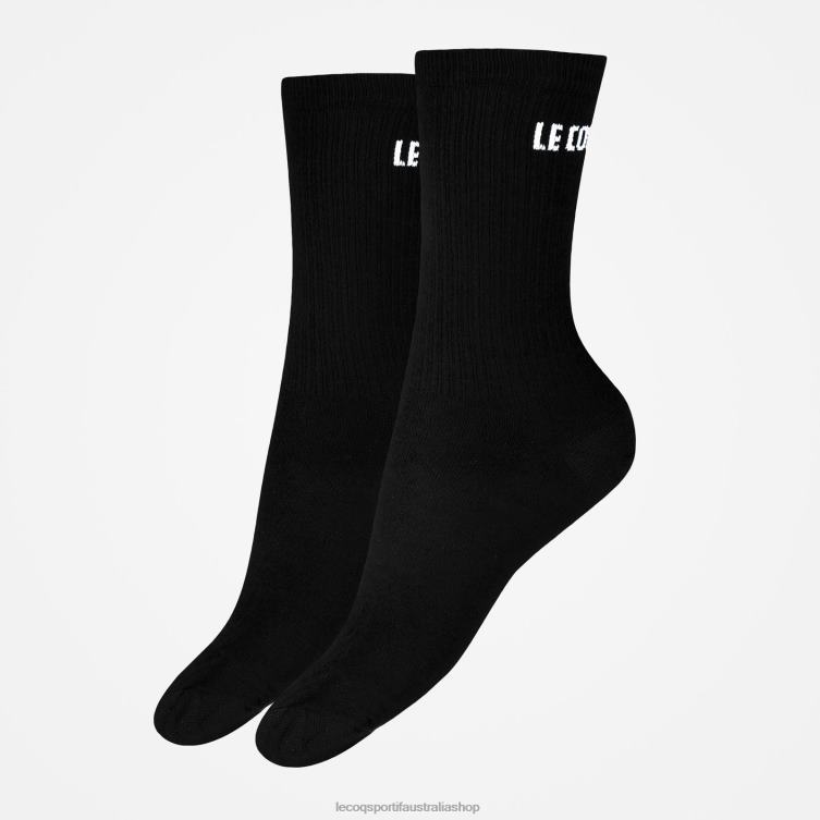 Accessories HVDBF295 Men Le Coq Sportif Socks Black