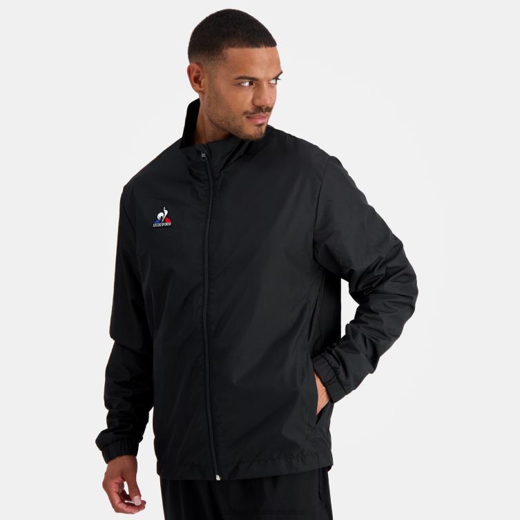 Clothing HVDBF120 Men Le Coq Sportif Jacket Black