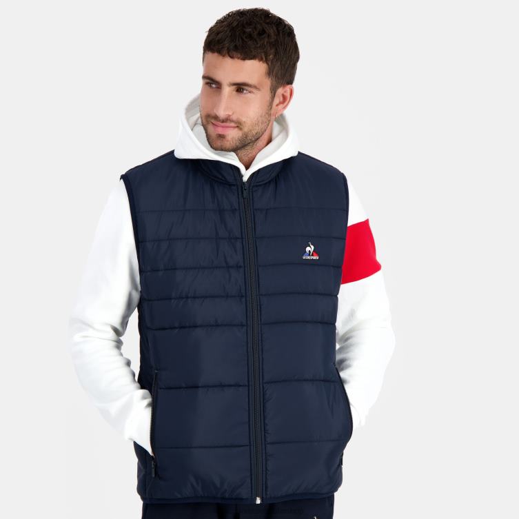 Clothing HVDBF453 Men Le Coq Sportif Jk-Sl Blue