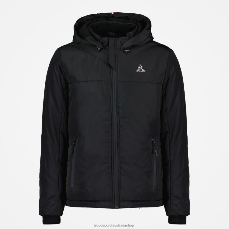 Clothing HVDBF480 Men Le Coq Sportif Jacket Black