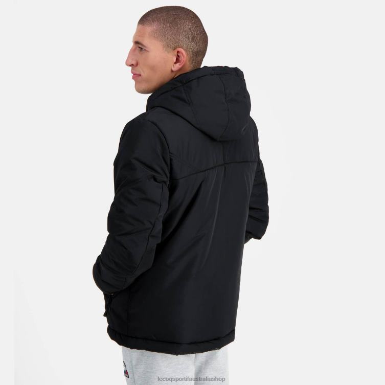 Clothing HVDBF480 Men Le Coq Sportif Jacket Black