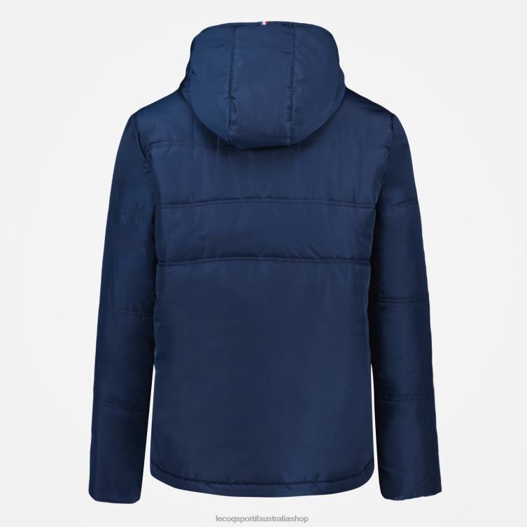Clothing HVDBF482 Men Le Coq Sportif Jacket Blue