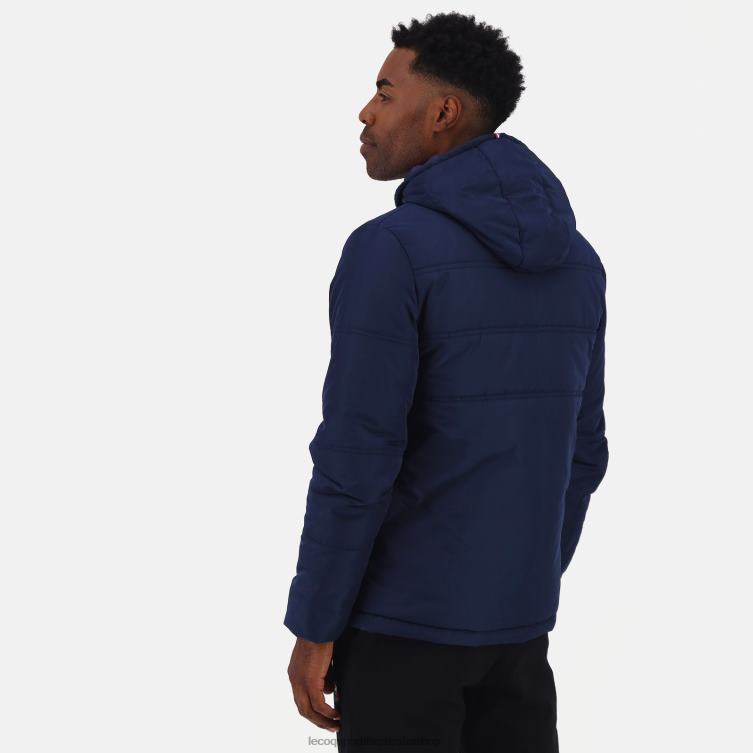 Clothing HVDBF482 Men Le Coq Sportif Jacket Blue