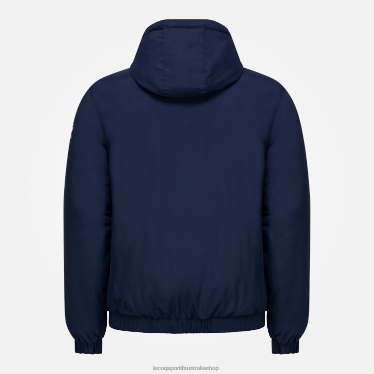 Clothing HVDBF498 Men Le Coq Sportif Bomber Blue