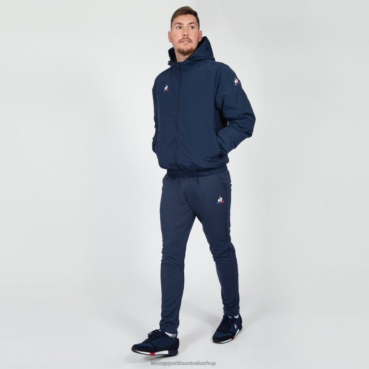 Clothing HVDBF498 Men Le Coq Sportif Bomber Blue