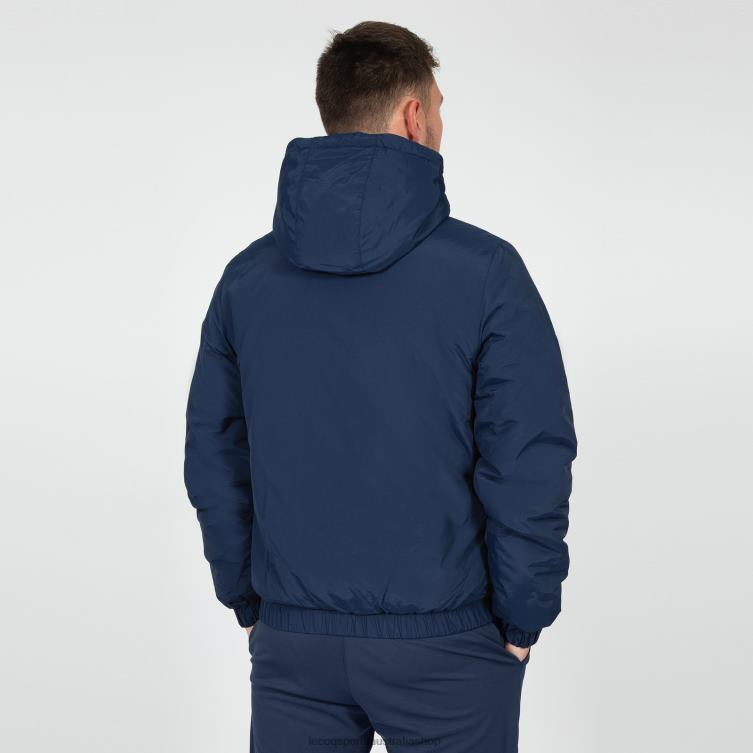 Clothing HVDBF498 Men Le Coq Sportif Bomber Blue