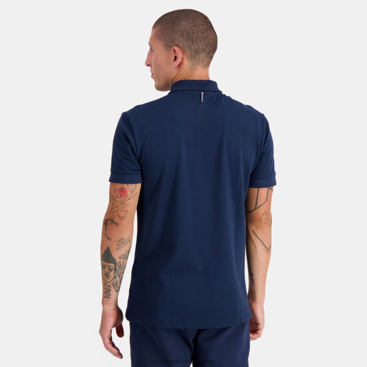 Clothing HVDBF123 Men Le Coq Sportif Polo Blue