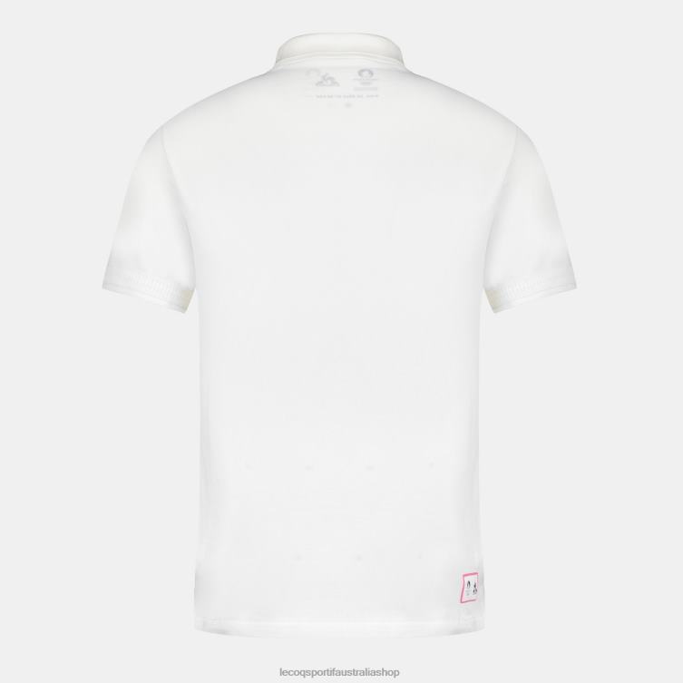 Clothing HVDBF130 Men Le Coq Sportif Polo White