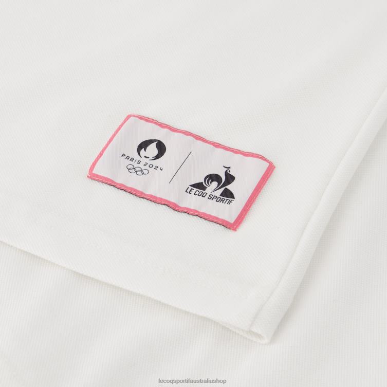 Clothing HVDBF130 Men Le Coq Sportif Polo White