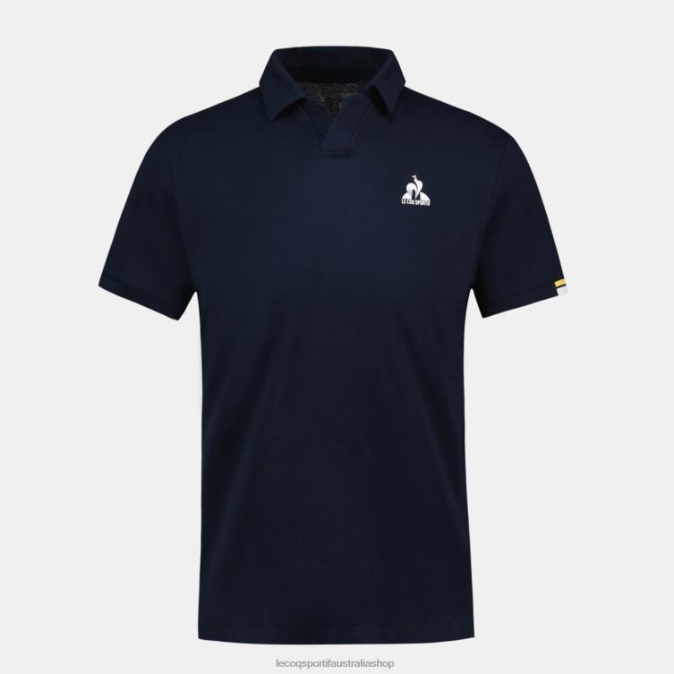 Clothing HVDBF133 Men Le Coq Sportif Polo Blue