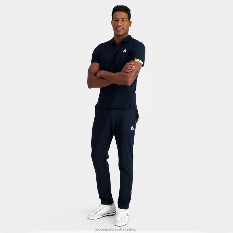Clothing HVDBF133 Men Le Coq Sportif Polo Blue