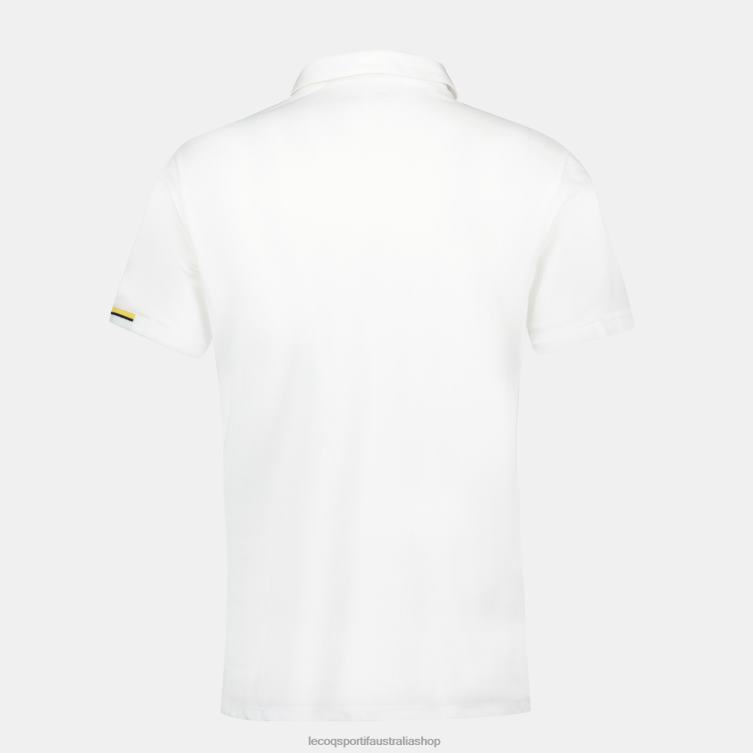 Clothing HVDBF134 Men Le Coq Sportif Polo White