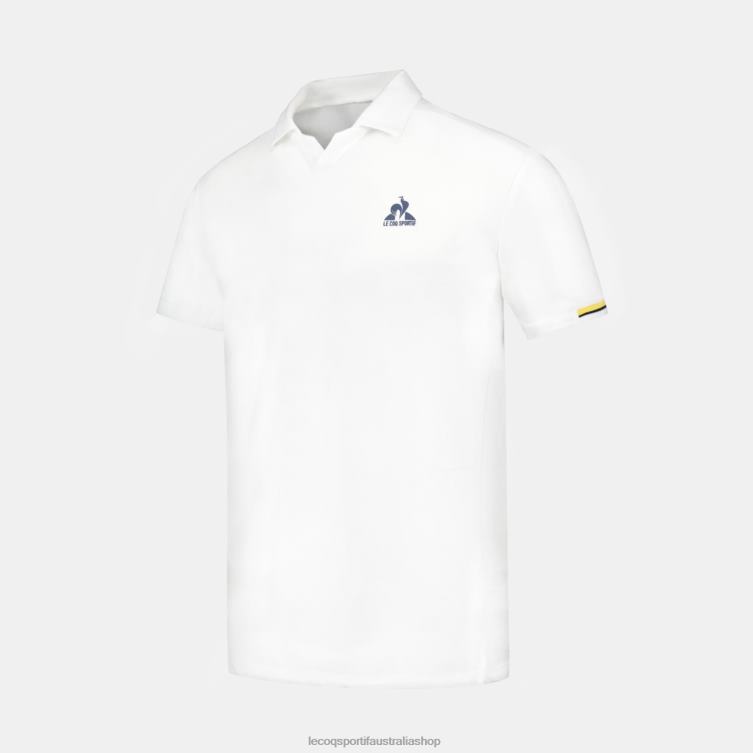 Clothing HVDBF134 Men Le Coq Sportif Polo White
