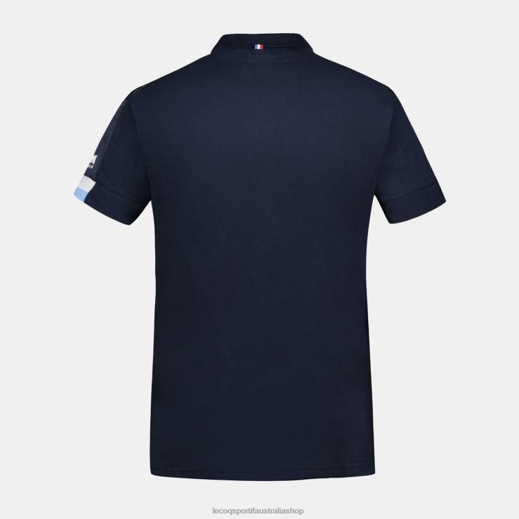 Clothing HVDBF135 Men Le Coq Sportif Polo Blue