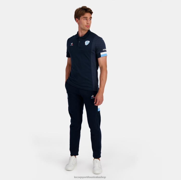 Clothing HVDBF135 Men Le Coq Sportif Polo Blue