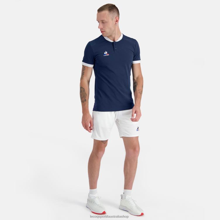 Clothing HVDBF136 Men Le Coq Sportif Polo Multicoloured