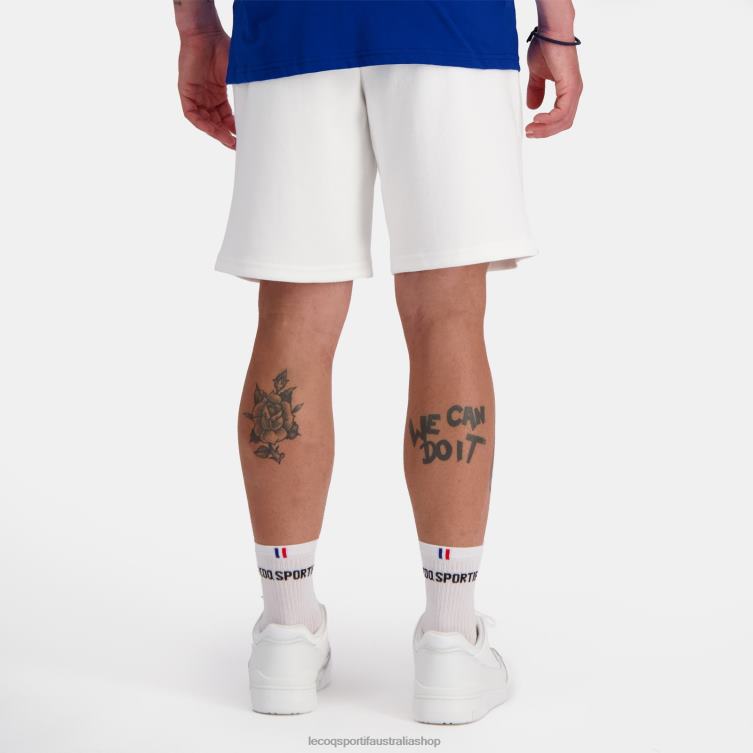 Clothing HVDBF217 Men Le Coq Sportif Shorts White