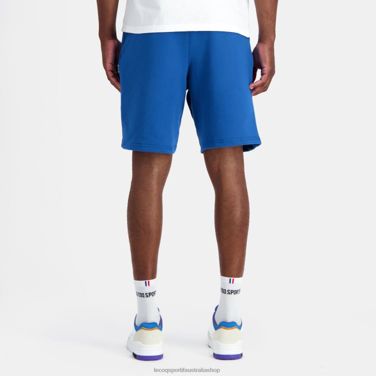 Clothing HVDBF224 Men Le Coq Sportif Shorts Blue
