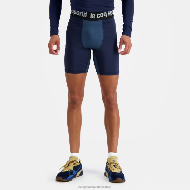 Clothing HVDBF512 Men Le Coq Sportif Shorts Blue