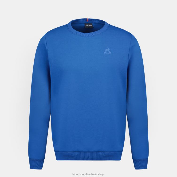 Clothing HVDBF13 Men Le Coq Sportif Sweatshirt Blue