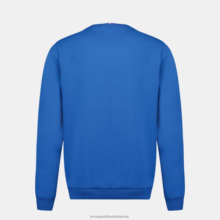 Clothing HVDBF13 Men Le Coq Sportif Sweatshirt Blue