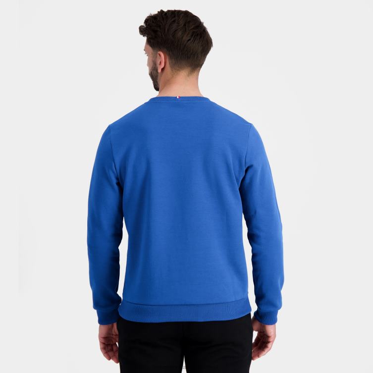 Clothing HVDBF13 Men Le Coq Sportif Sweatshirt Blue