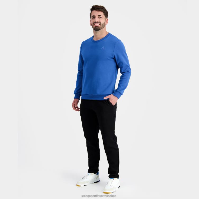 Clothing HVDBF13 Men Le Coq Sportif Sweatshirt Blue