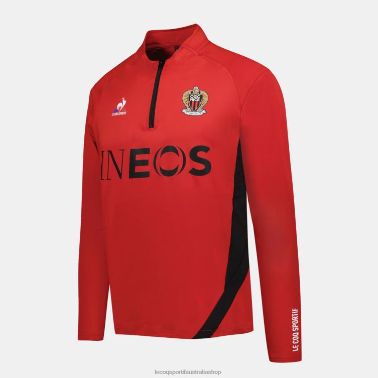 Clothing HVDBF16 Men Le Coq Sportif Sweatshirt Red