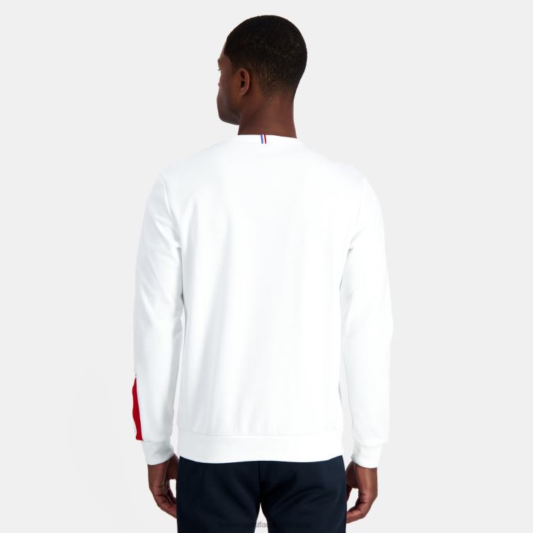 Clothing HVDBF1 Men Le Coq Sportif Sweatshirt White