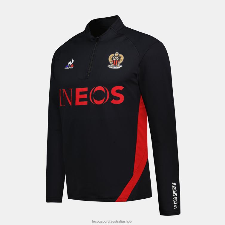 Clothing HVDBF33 Men Le Coq Sportif Sweatshirt Black