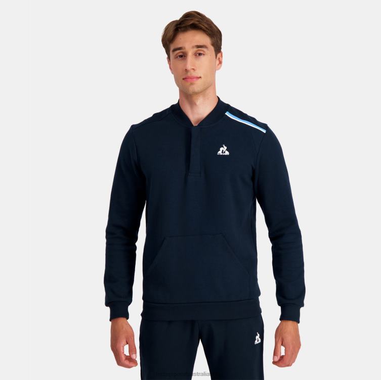 Clothing HVDBF35 Men Le Coq Sportif Sweatshirt Blue